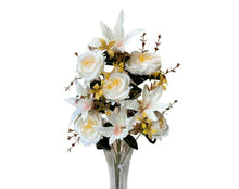 Cargar imagen en el visor de la galería, Ramo de Flores secas Artificiales Cementerio Mesa Decoración Boda hogar regalo