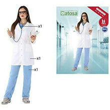 Cargar imagen en el visor de la galería, Disfraz Doctora de Mujer Adulto para Carnaval Fiesta