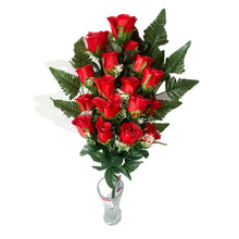 Cargar imagen en el visor de la galería, Ramo de Flores secas Artificiales Cementerio Mesa Decoración Boda hogar regalo