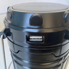 Cargar imagen en el visor de la galería, Farol Camping Solar, Cargador USB y Pilas Linterna Camping LED Luz Blanca