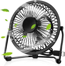 Cargar imagen en el visor de la galería, Mini ventilador silencioso ligero de ordenador USB recargable enfriador 14 cm