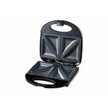 Cargar imagen en el visor de la galería, Sandwichera Tostadora Eléctrica de 2 Rebanadas Placa Antiadherente 750 W