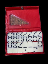 Cargar imagen en el visor de la galería, Set de 28 fichas de dominó dominos dmoninoes doble seis juego de meso familiar