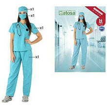 Cargar imagen en el visor de la galería, Disfraz Cirujana Doctora Enfermera de Mujer Adulto para Carnaval Fiesta