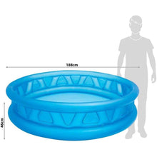 Cargar imagen en el visor de la galería, Intex 58431NP - Piscina hinchable de relieve azul 188 x 46 cm, 790 litros agua