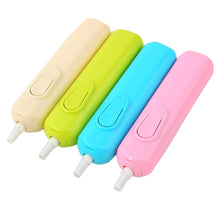 Cargar imagen en el visor de la galería, Goma borrar eléctrica lápiz para niños automático escribir dibujar pilas AAA