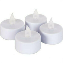 Cargar imagen en el visor de la galería, Vela electrica té amarillo sin llama LED calida luz nocturna para decorar 4 pcs