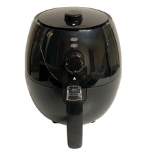 Cargar imagen en el visor de la galería, Freidora de Aire Sin Aceite Negra Capacidad 3.2 L Depósito Antiadherente 1200 w ideal para cocinar sin aceite