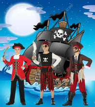 Cargar imagen en el visor de la galería, Disfraz Pirata Niño Infantil para Carnaval Teatro vestido pirata marinera