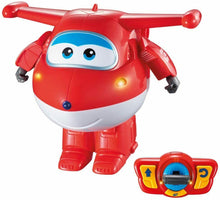 Cargar imagen en el visor de la galería, Super wings Jett Transformable y radio control