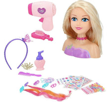 Cargar imagen en el visor de la galería, Busto peluquería Sparkle Girl, 80 piezas (44504) , color/modelos surtido