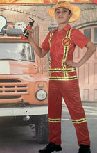 Cargar imagen en el visor de la galería, Disfraz Bombero Niño Infantil para Carnaval Fiesta Teatro