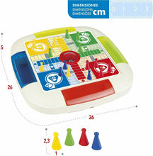 Cargar imagen en el visor de la galería, Juego de Mesa 2 en 1 Oca y Parchís Automatico para Jugador 2-6 Personas