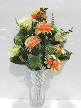 Cargar imagen en el visor de la galería, Ramo de Flores Hortensia Artificiales Cementerio Mesa Decoración Boda 10 tenedor