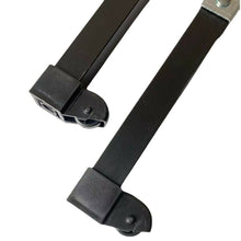 Cargar imagen en el visor de la galería, Juego de 4 patas con ruedas para somier, tubo 30x30mm, con abrazadera, Patas de Somier