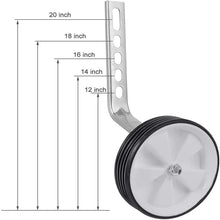 Cargar imagen en el visor de la galería, Ruedas de Entrenamiento De Bicicleta, Ruedas Auxiliares Para Bicicleta de niños