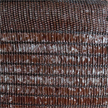 Cargar imagen en el visor de la galería, Malla Ocultacion Jardin Rafia De Poliamida Encubrimiento 80% Sombreo 95% marron