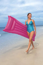Cargar imagen en el visor de la galería, Pack de 2 colchonetas hinchables 183 x 69 cm Hamaca Flotante, colchón, Tumbona