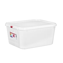 Cargar imagen en el visor de la galería, Táper Rectangular fiambrera plastico micro almacenamiento de alimentos