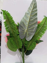 Cargar imagen en el visor de la galería, Ramo de Flores Peonia Artificiales Cementerio Mesa Decoración Boda 14 tenedor