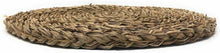 Cargar imagen en el visor de la galería, 4x Salvamantel Mimbre Redondo, 20, 25, 30, 35 cm, manteles de mesa individuales