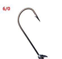 Cargar imagen en el visor de la galería, 60 Unds Anzuelos plomados varias medidas Para Montar Señuelos de Vinilo Spinning