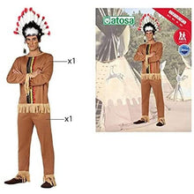 Cargar imagen en el visor de la galería, Disfraz Indio Hombre Adulto para Carnaval Fiesta Teatro Cumpleaños