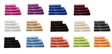 Cargar imagen en el visor de la galería, Toalla Ducha/Baño de 100% algodón, 550 gr/m2, Tocador, lavabo, baño, sabana