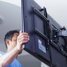 Cargar imagen en el visor de la galería, Soporte de pared para televisor TV LCD LED monitor 17" A 47" Giratorio inclina