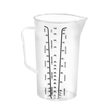 Cargar imagen en el visor de la galería, Jarra Graduada medidora Vaso Medidor 1 Litro liquidos harina azucar