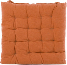 Cargar imagen en el visor de la galería, Cojin Acolchados Algoton y Poliester Para Sillas de 40 x 40 cm Para Silla de Jardín, Comedor, Cocina