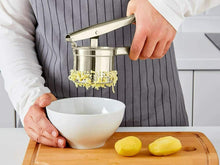 Cargar imagen en el visor de la galería, Prensador de patata Prensa patatas machacador papa Multipropósito para Puré jugo exprimidor