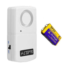Cargar imagen en el visor de la galería, Alarma Vibración Con Bateria 9v Incluida Seguridad Para Hogar Antirrobo Sensor