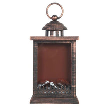 Cargar imagen en el visor de la galería, Lámpara Chimenea Led Artificial Con Registro Realista y Efecto De Simulación 28x15x12 cm