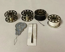Cargar imagen en el visor de la galería, Maquina de coser portátil corriente 220w con pedal costurera costura 4 en 1