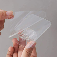 Cargar imagen en el visor de la galería, Espejo Cristal Marco PVC 30x20x9CM Con Ventosa y Adhesivo fuerte, con estante, gancho adhesivo de instalación