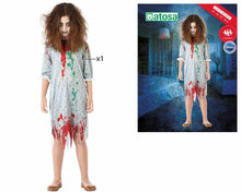 Cargar imagen en el visor de la galería, Disfraz Poseida-Infantil Niña Para Halloween Carnaval Teatro