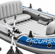 Cargar imagen en el visor de la galería, Barca Hinchable Excursion 4 con 2 Remos 315 x 165 x 43 cm