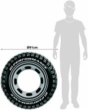 Cargar imagen en el visor de la galería, Flotador Rueda hinchable neumático diámetro 91 cm para niños a partir de los 9 años