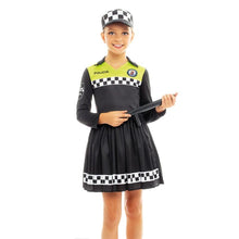 Cargar imagen en el visor de la galería, Disfraz Policía Local Niña Infantil Para Carnaval Fiesta Cumpleaños Teatro