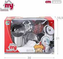 Cargar imagen en el visor de la galería, Utensilios de cocina de juguete en metal My Home