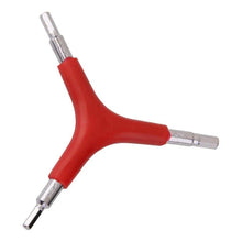 Cargar imagen en el visor de la galería, Llave Allen Forma Y Herramienta Acero Chapado Reparación de bicicletas de 4/5/6m