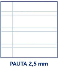 Cargar imagen en el visor de la galería, Cuaderno libreta con espiral tapa blando 80 hojas 60 g 32,5 x 31 cm Cervantes