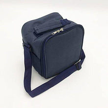 Cargar imagen en el visor de la galería, Bolso Funda Portameriendas Térmico con 2 Fiambreras Cuadradas de 1.1 L