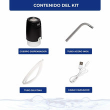 Cargar imagen en el visor de la galería, Dispensador Agua para Garrafas con Adaptador Automático Portátil fría y Caliente