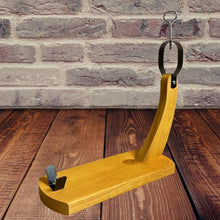 Cargar imagen en el visor de la galería, Soporte Jamonero + cuchillo Cortar Pata y Paleta de Jamon Serrano e Iberico