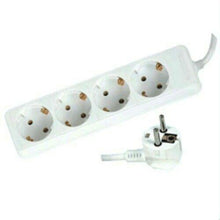 Cargar imagen en el visor de la galería, Regleta alargador de 1.5/3/5 metros con 3/4/5/6 enchufes