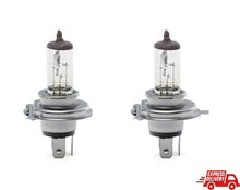Cargar imagen en el visor de la galería, Bombilla Automoción Blanca Lampara luz Auto H4 12V 55 / 60W 2Pcs para faros