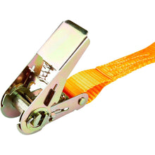 Cargar imagen en el visor de la galería, Cinta con tensor de carga hebilla de plástico trinquete 25 mm x 5 m correa freno