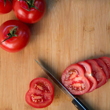 Cargar imagen en el visor de la galería, Tabla De Cortar De Bambú De Cocina Rectangular Con Perfil Encimera Borde